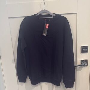 Diesel Men's Black Crewneck Sweater